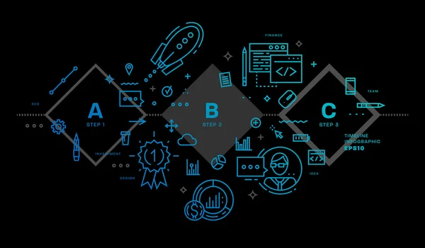 Conjunto de desarrollo de aplicaciones — Vector de stock