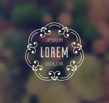 zarif vintage çerçeve