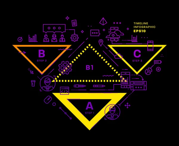 Conjunto de desarrollo de aplicaciones — Vector de stock