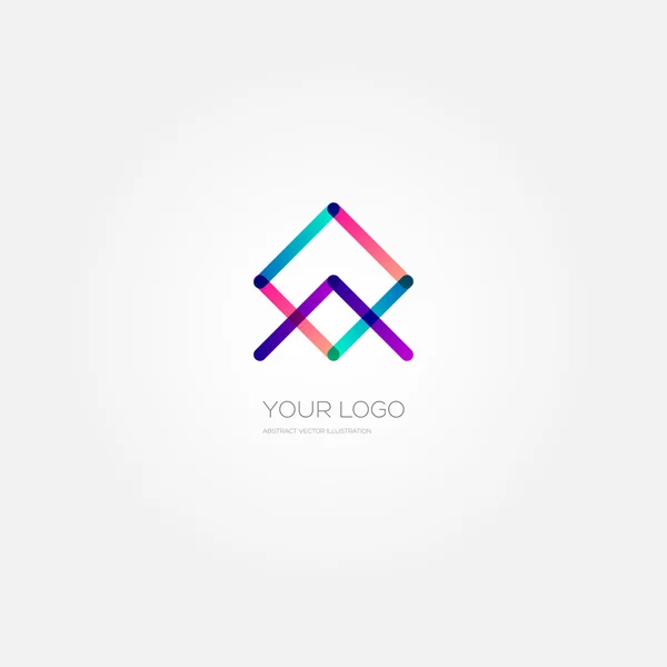 Iş şirket logosu — Stok Vektör