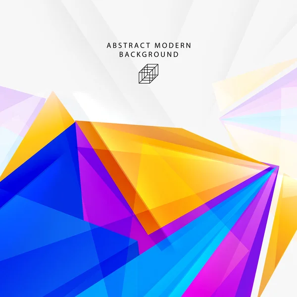 Abstrakter geometrischer Hintergrund — Stockvektor