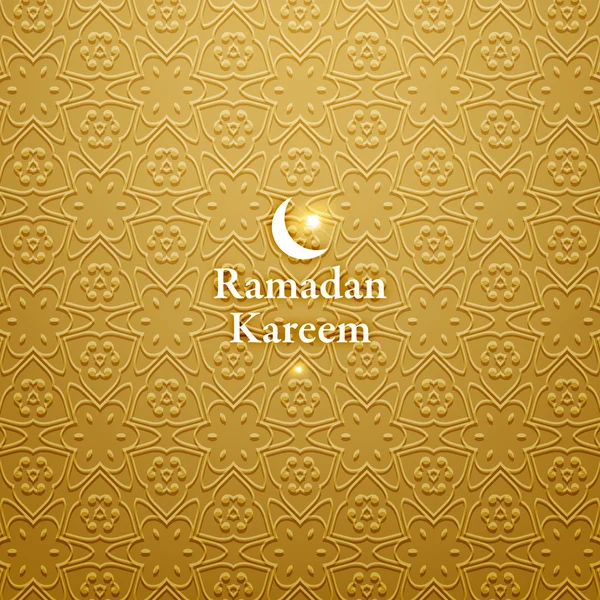 Ramadan kartka z życzeniami — Wektor stockowy