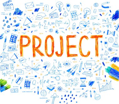 iş ikonları/simgeleri ve öğeleri 