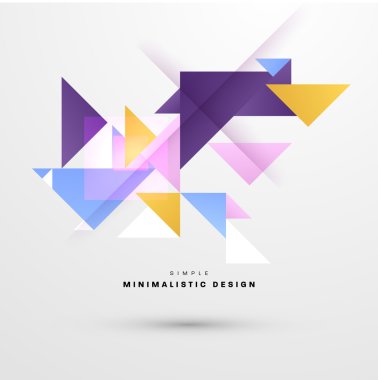 Soyut Arka Plan, minimalist tasarım