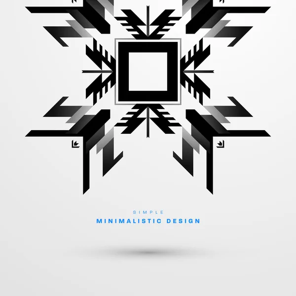 Abstrakter Hintergrund, minimalistisches Design — Stockvektor