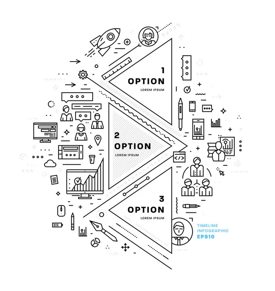 Set of business   icons and elements. — Stock vektor