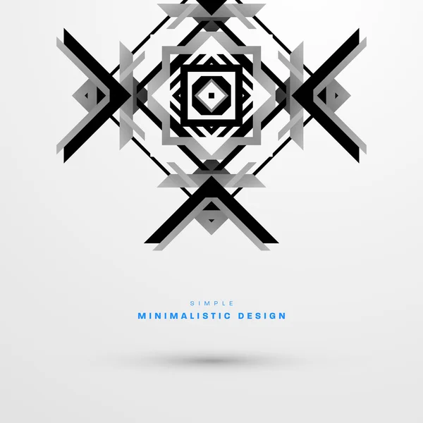 Abstracte achtergrond, minimalistisch design — Stockvector