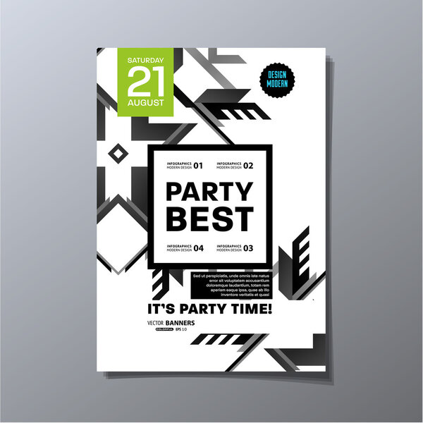 Abstract Background, invitation