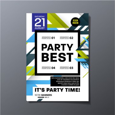 Soyut Arka Plan, davet