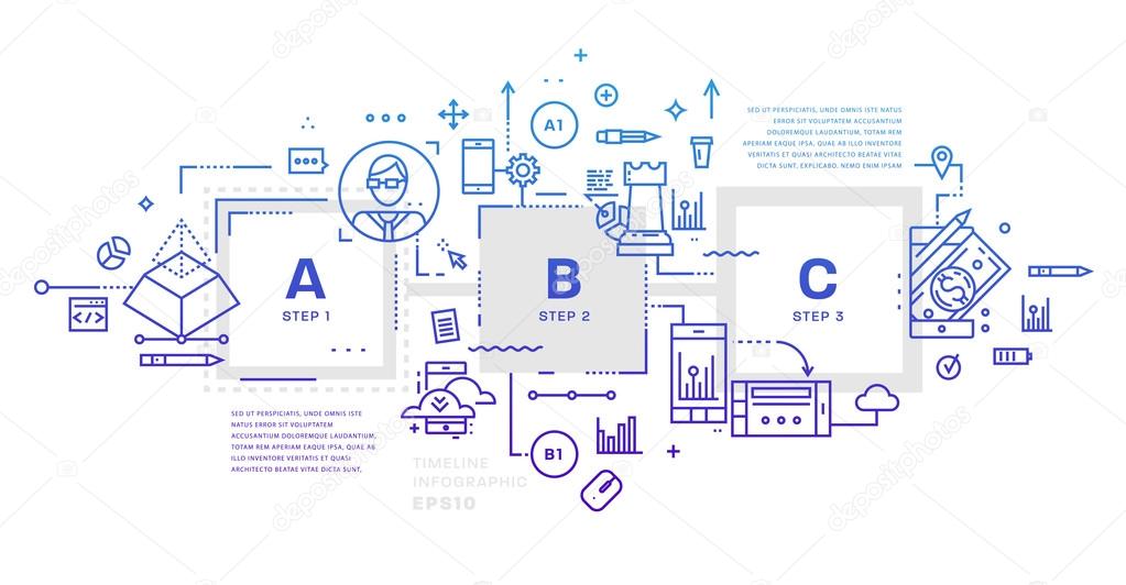 icons and elements for landing page