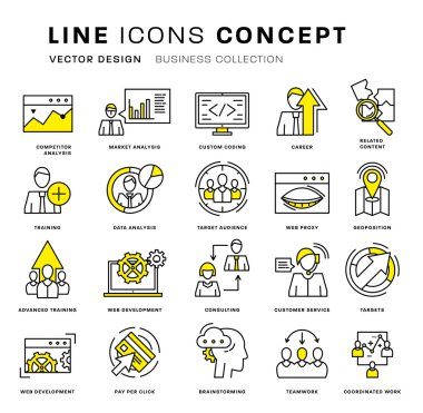  Icons Set, iş öğeleri 