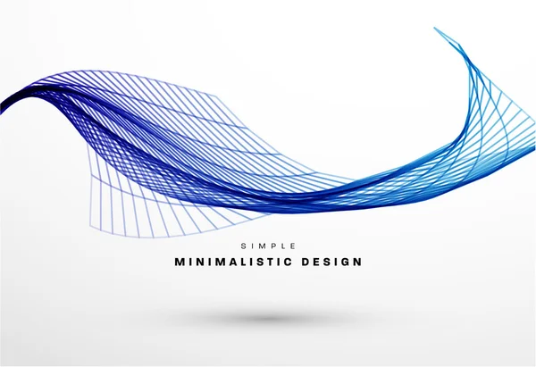 Onde géométrique pour présentation — Image vectorielle