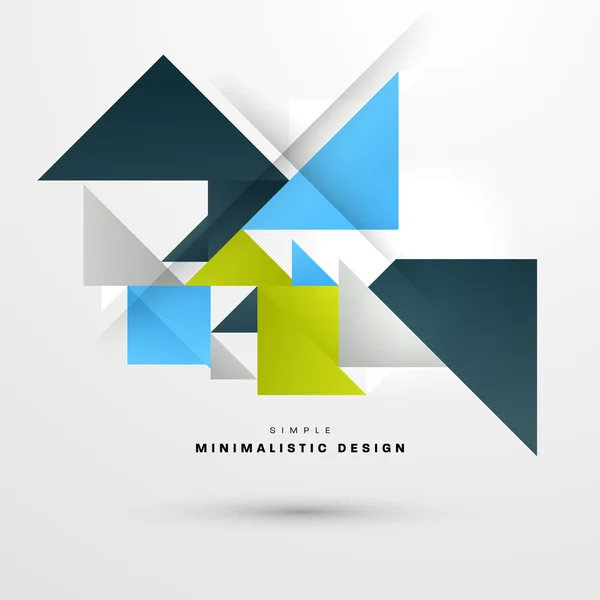Fondo abstracto, diseño minimalista — Vector de stock