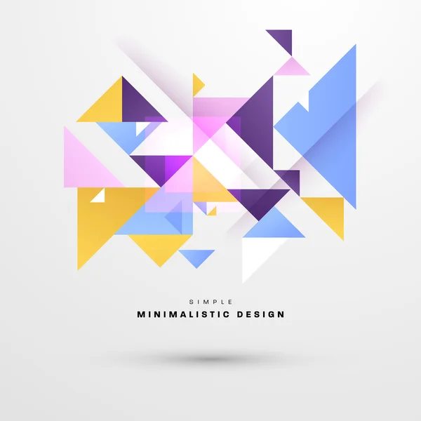 Abstracte achtergrond, minimalistisch design — Stockvector