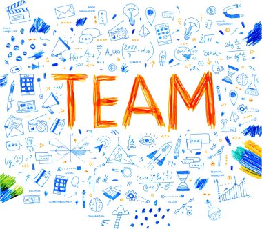 iş ikonları/simgeleri ve öğeleri 