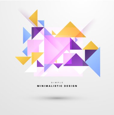 Soyut Arka Plan, minimalist tasarım