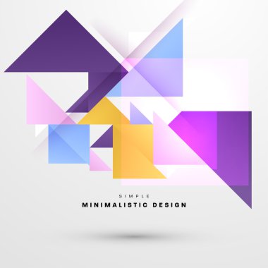 Soyut Arka Plan, minimalist tasarım