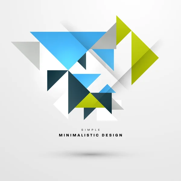 Fondo abstracto, diseño minimalista — Vector de stock