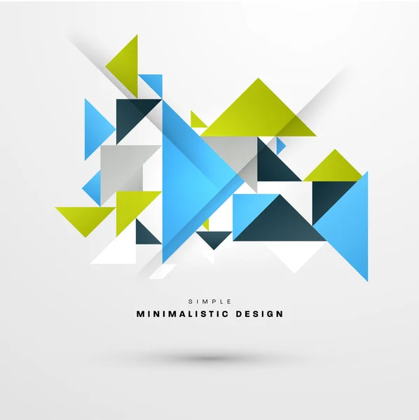 Fondo abstracto, diseño minimalista — Vector de stock