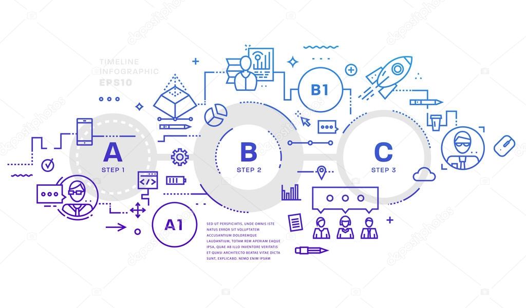 icons and elements for landing page