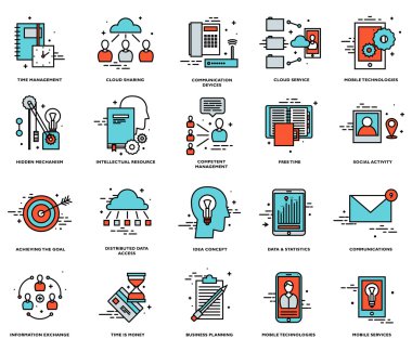  Icons Set, iş öğeleri 