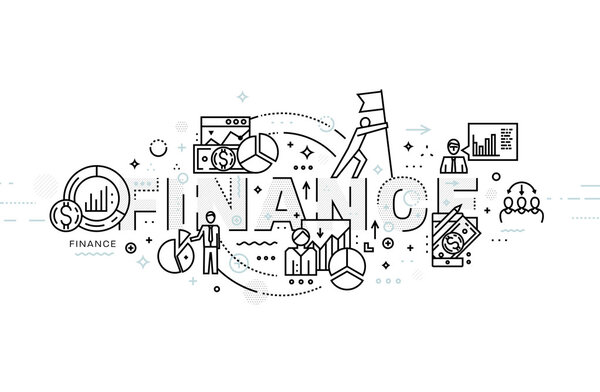 finance  icons and elements 