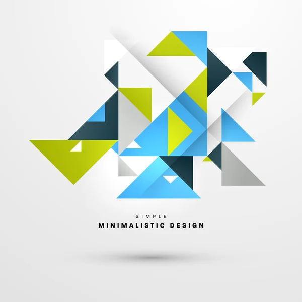 Résumé Contexte, design minimaliste — Image vectorielle