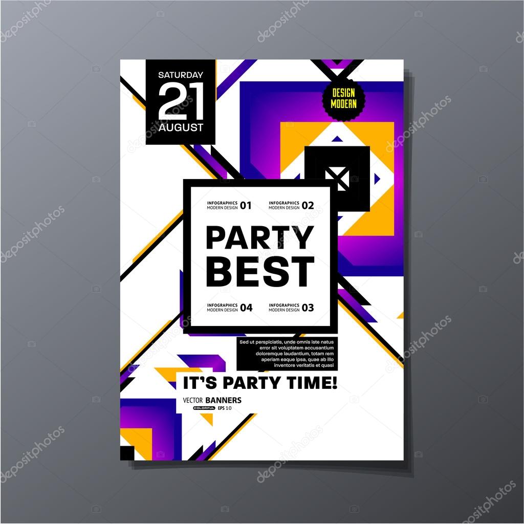 Disco Party Poster 