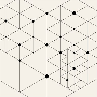 geometrik çinileri ile Seamless Modeli