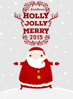 Noel Baba Holly Noel etiketi