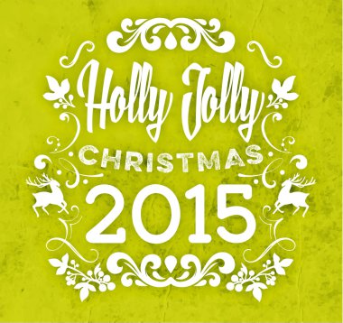 xmas için Noel tipografik etiketi