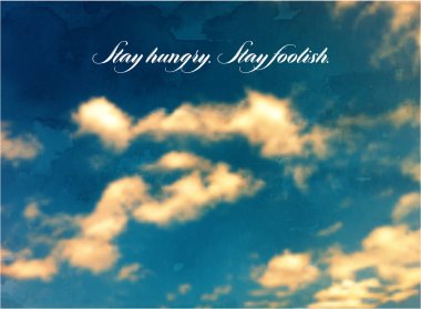 Aç kalmak. Aptal kal