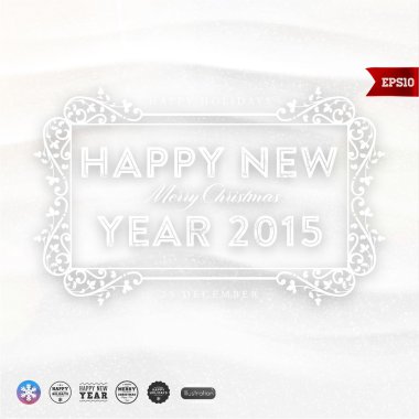 xmas için Noel tipografik etiketi