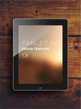 arka plan bulanık siyah tablet pc