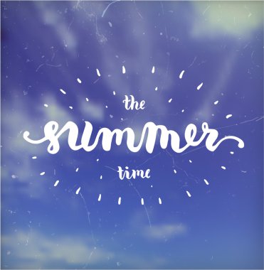 Yaz zamanı arkaplanı.