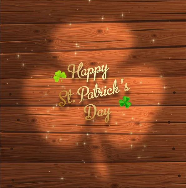 St. Patrick's Day Background — Stock Vector