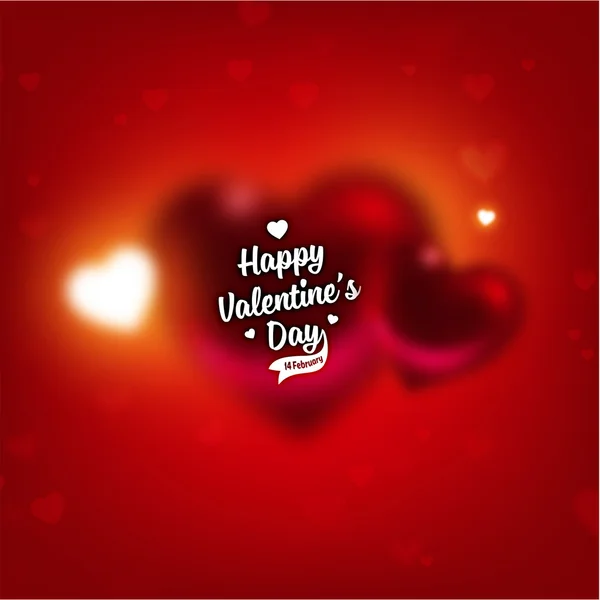 Valentines Day Holiday ontwerp. — Stockvector