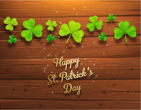 S. Patrick's day background — Vettoriale Stock