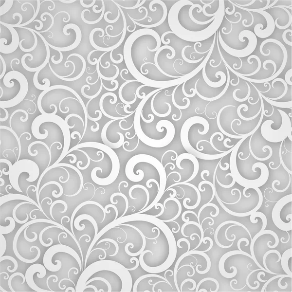 Seamless floral Wallpaper — Stock Vector