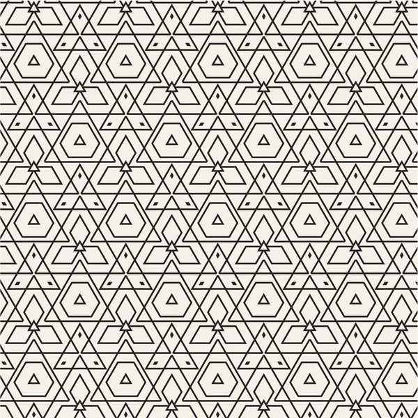 Patrón sin costura con azulejos geométricos — Archivo Imágenes Vectoriales