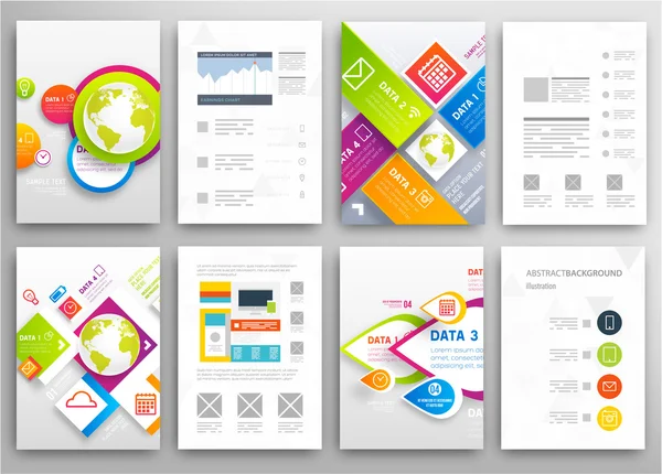 Anwendungen und Online-Dienste Infografik — Stockvektor