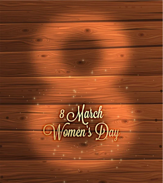 International Women's Day Card — Vector de stoc