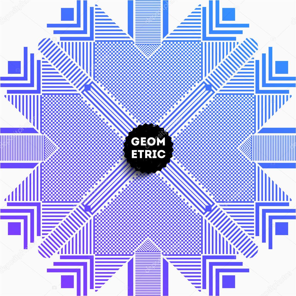 Abstract Geometric Pattern