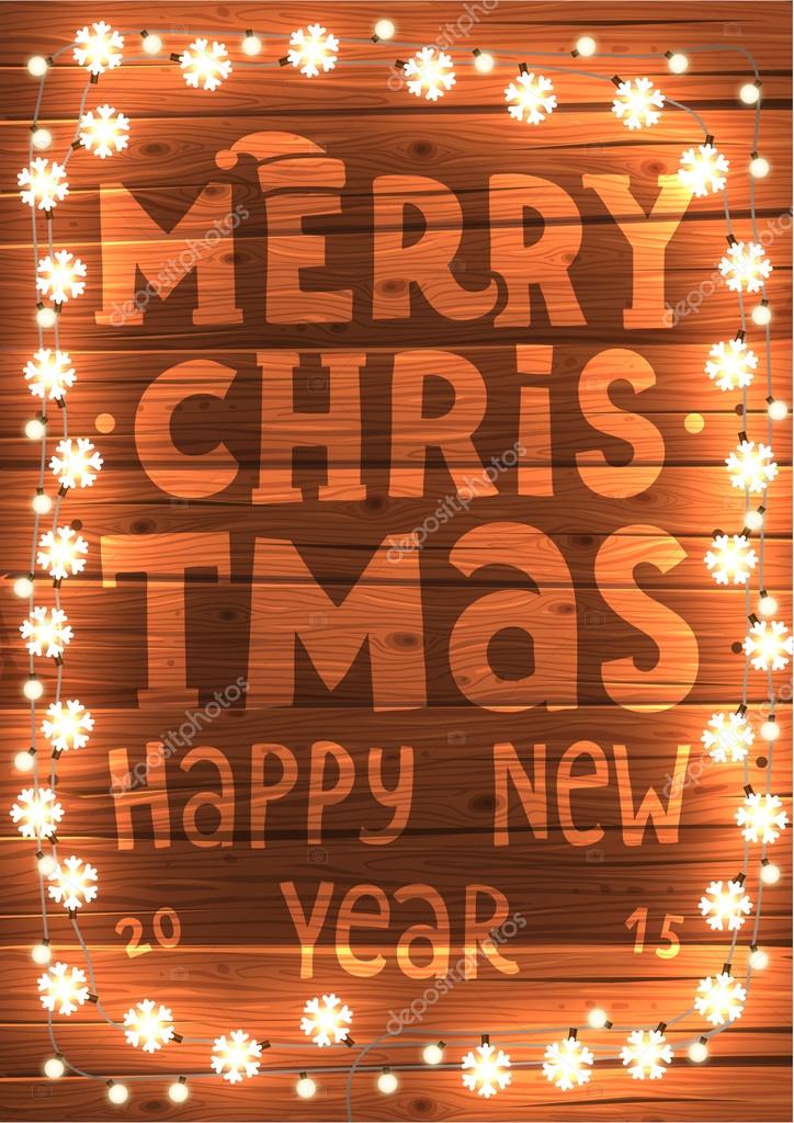 Glowing White Christmas Lights Stock Vector by ©Ozerina 70415743