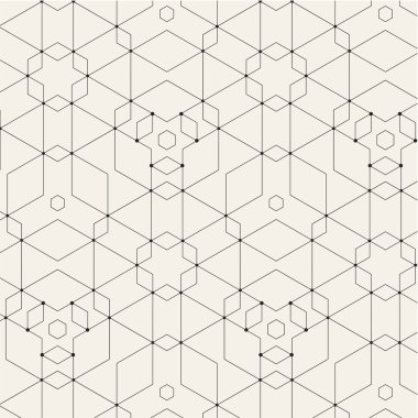 geometrik çinileri ile Seamless Modeli