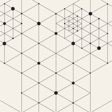 geometrik çinileri ile Seamless Modeli