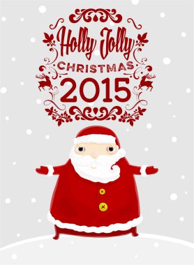 Noel Baba Holly Noel etiketi