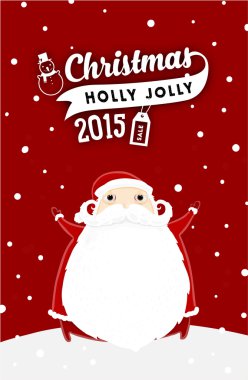 Noel Baba Noel satış ile etiket