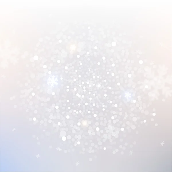 Lumières de Noël floues pour les vacances de Noël — Image vectorielle