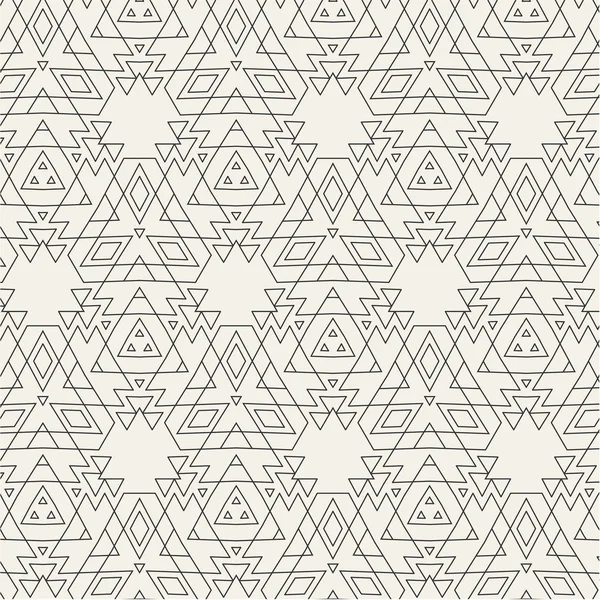 Naadloze patroon met geometrische tegels — Stockvector
